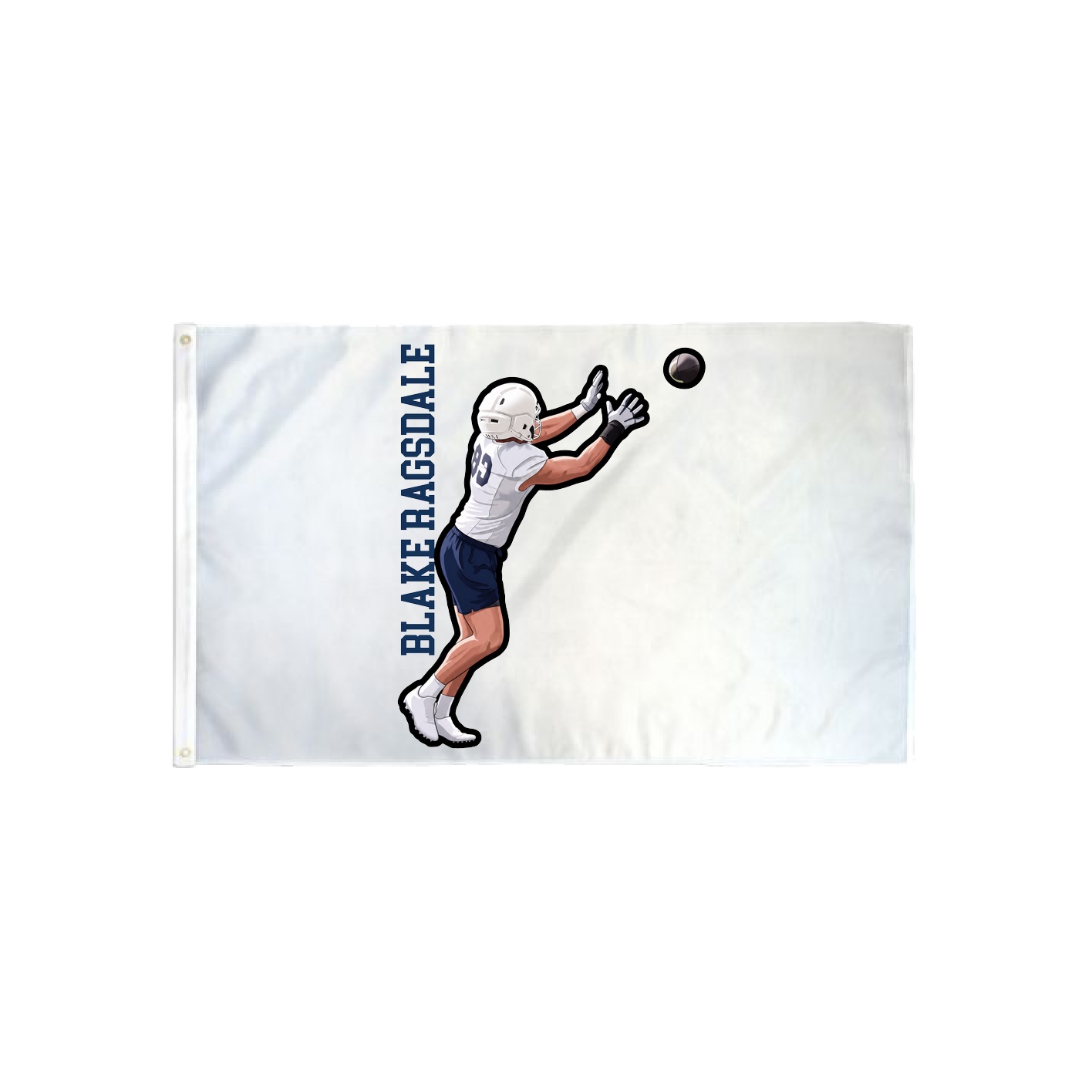 3x5 Flag — Name Vertical in Classic