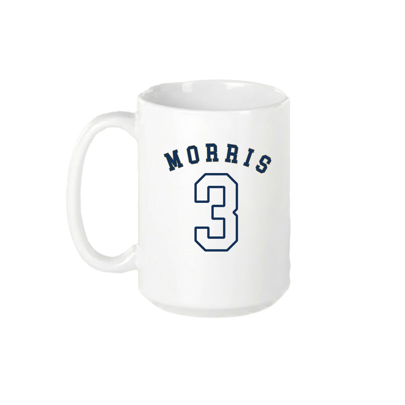15oz Coffee Mug — Shirsey Arch in White