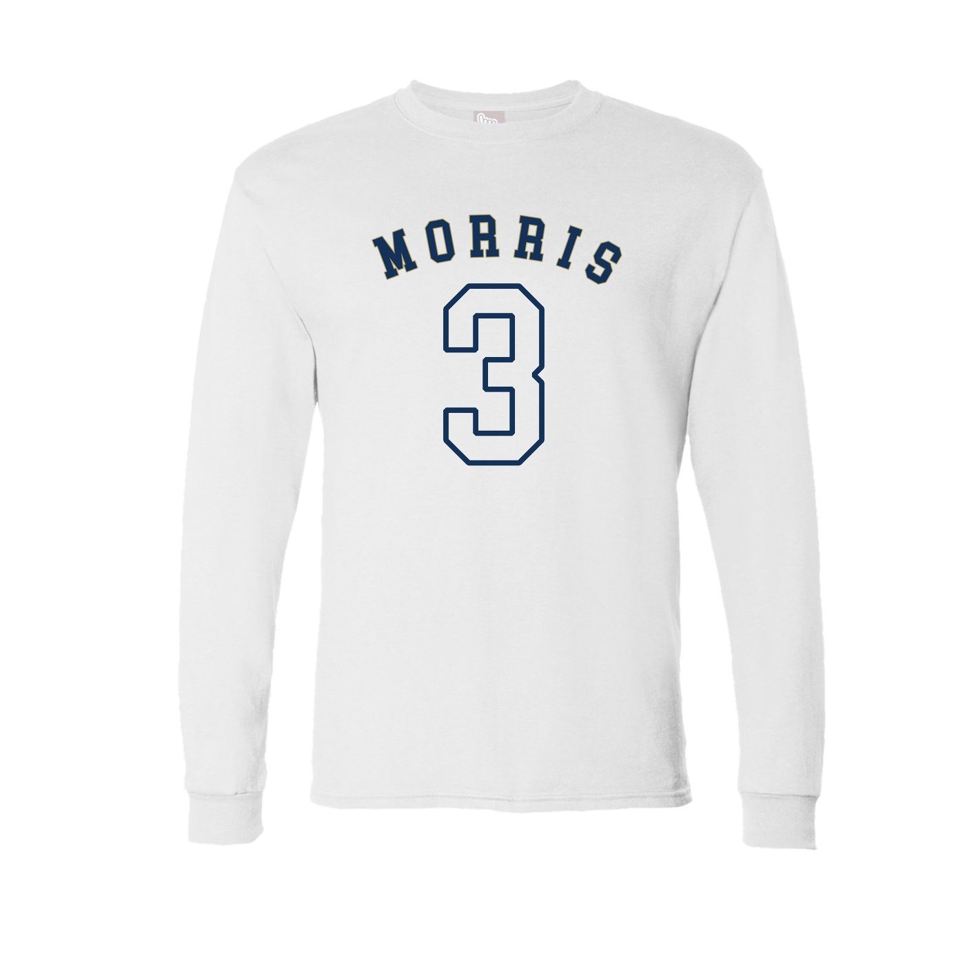 Long Sleeve Tee — Shirsey Arch in White