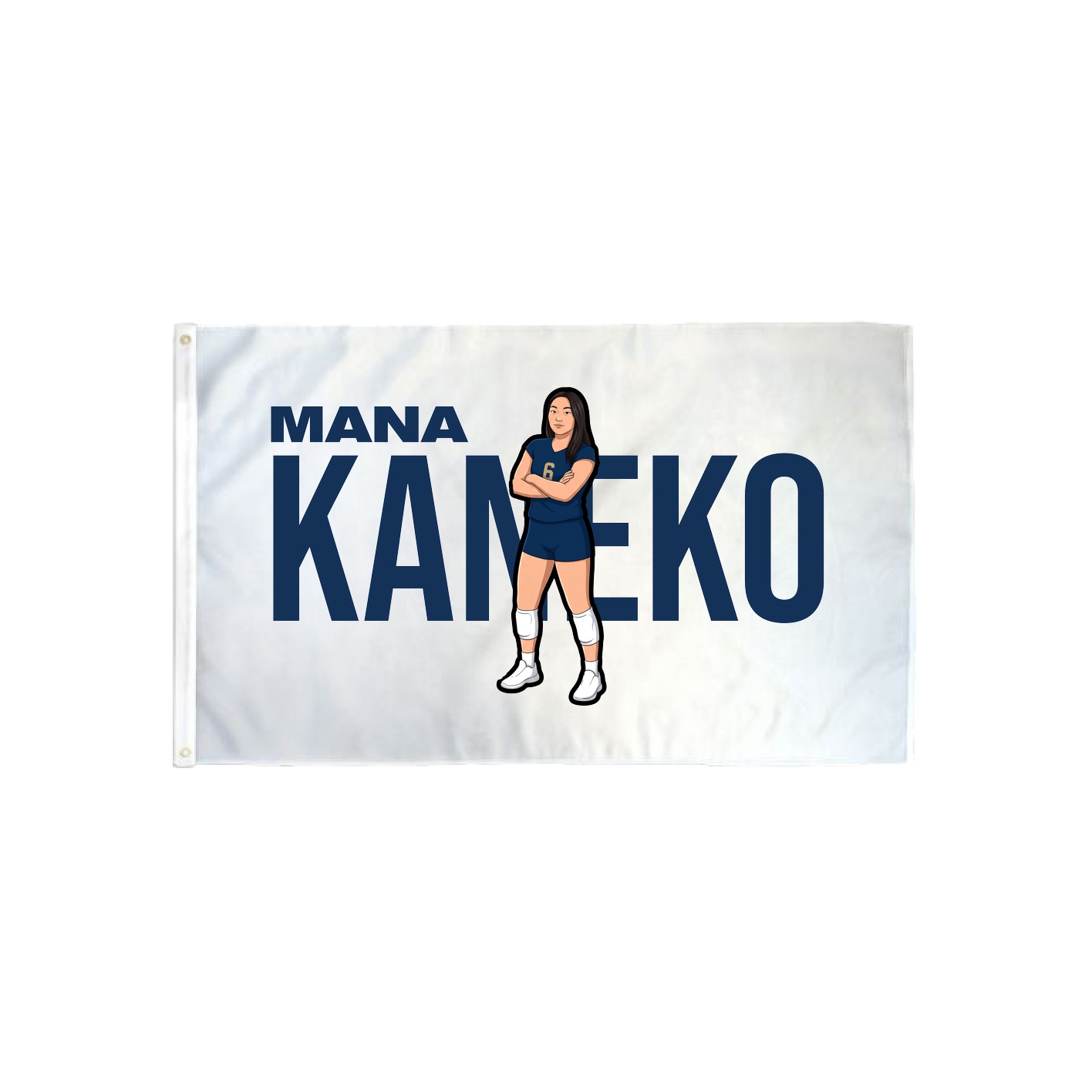3x5 Flag — Player Name in Classic