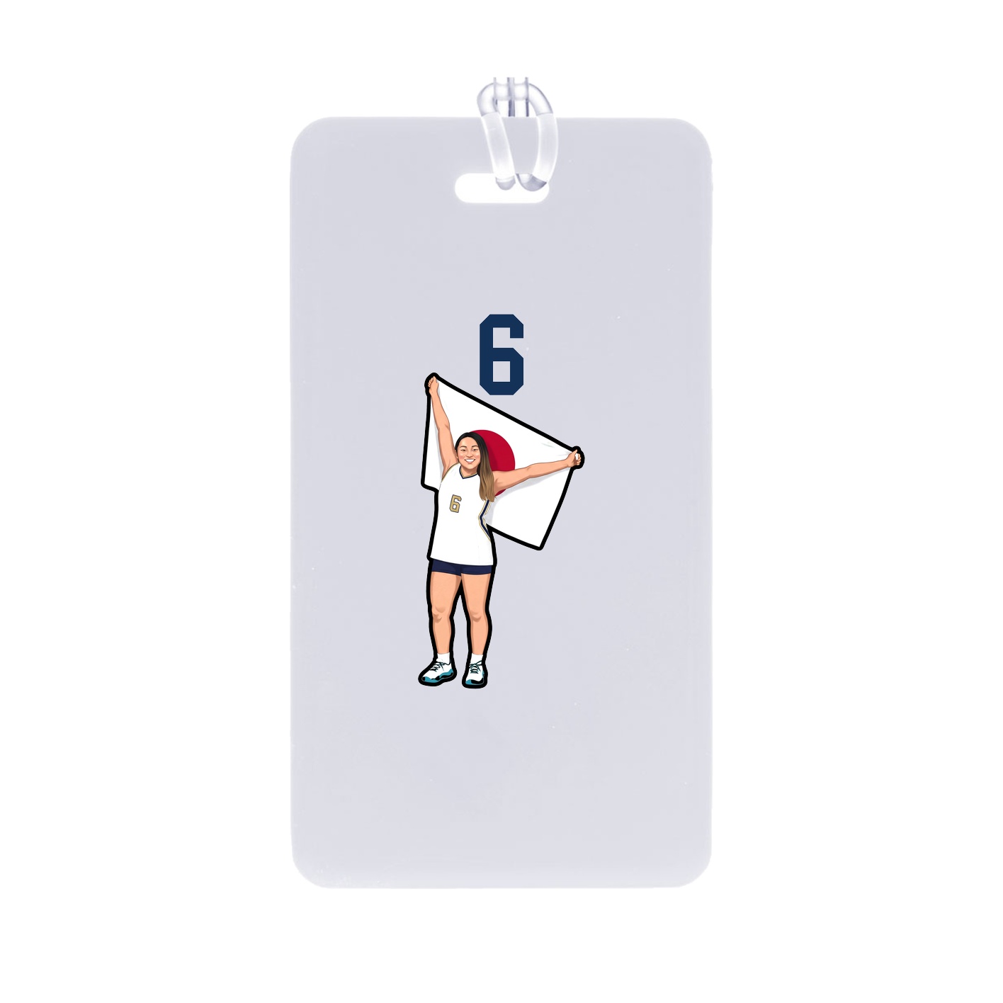 Bag Tag — Number Top in Classic