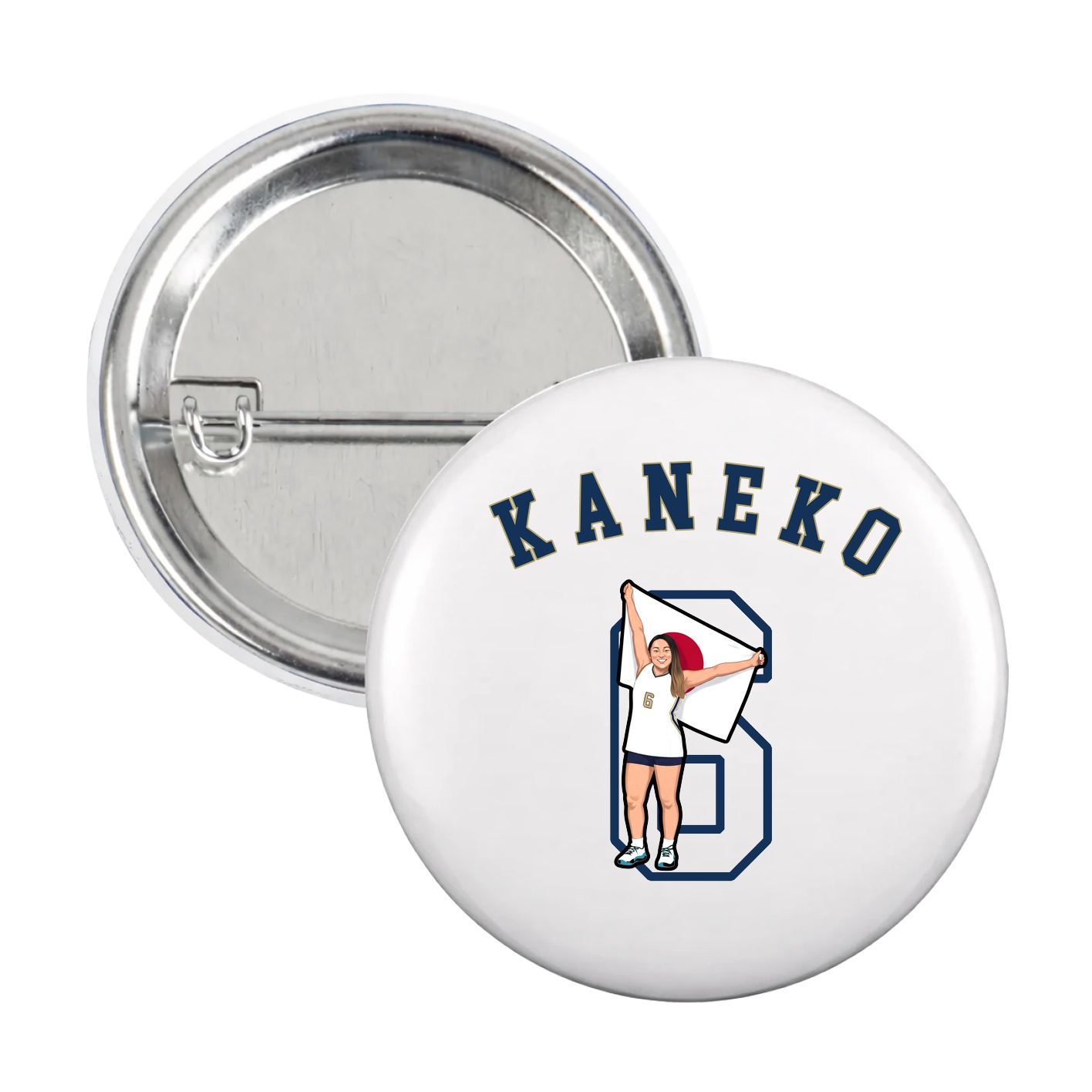 Game Day Button — Shirsey Arch in White
