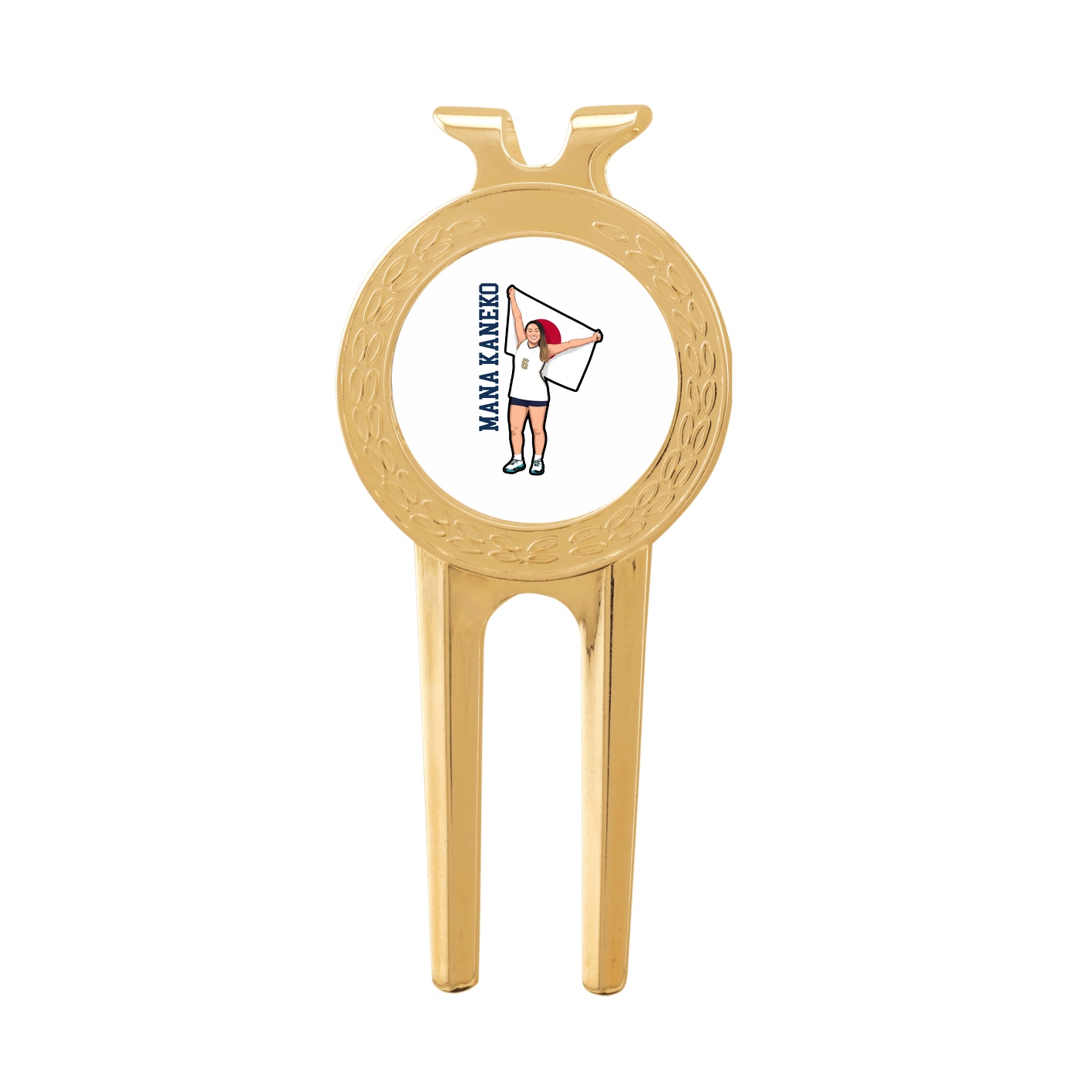 Divot Tool with Ball Marker — Name Vertical in Classic