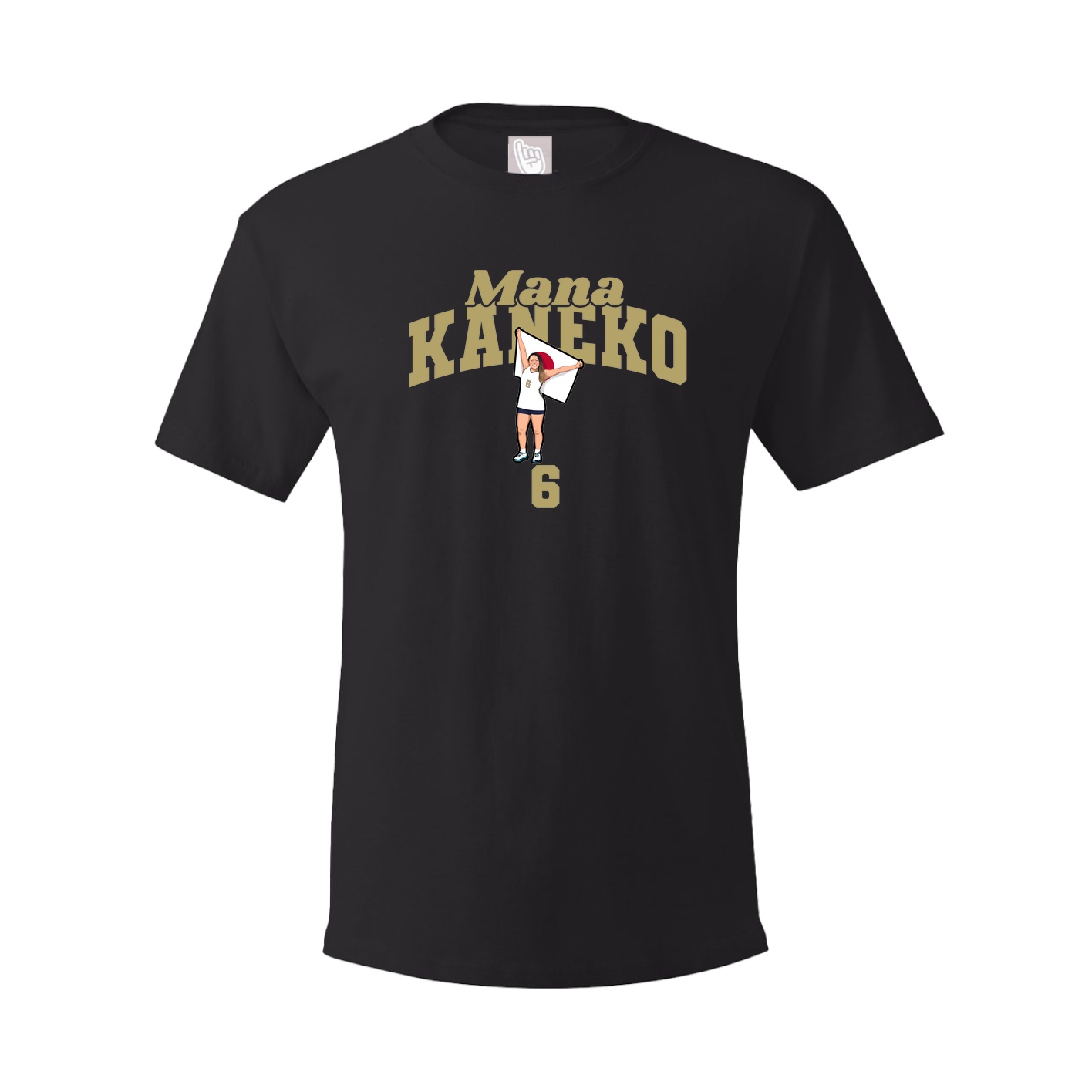 Youth Tee — Signature Arch in Black
