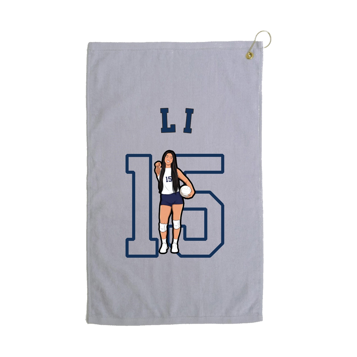 Golf Towel — Shirsey Arch in Grey