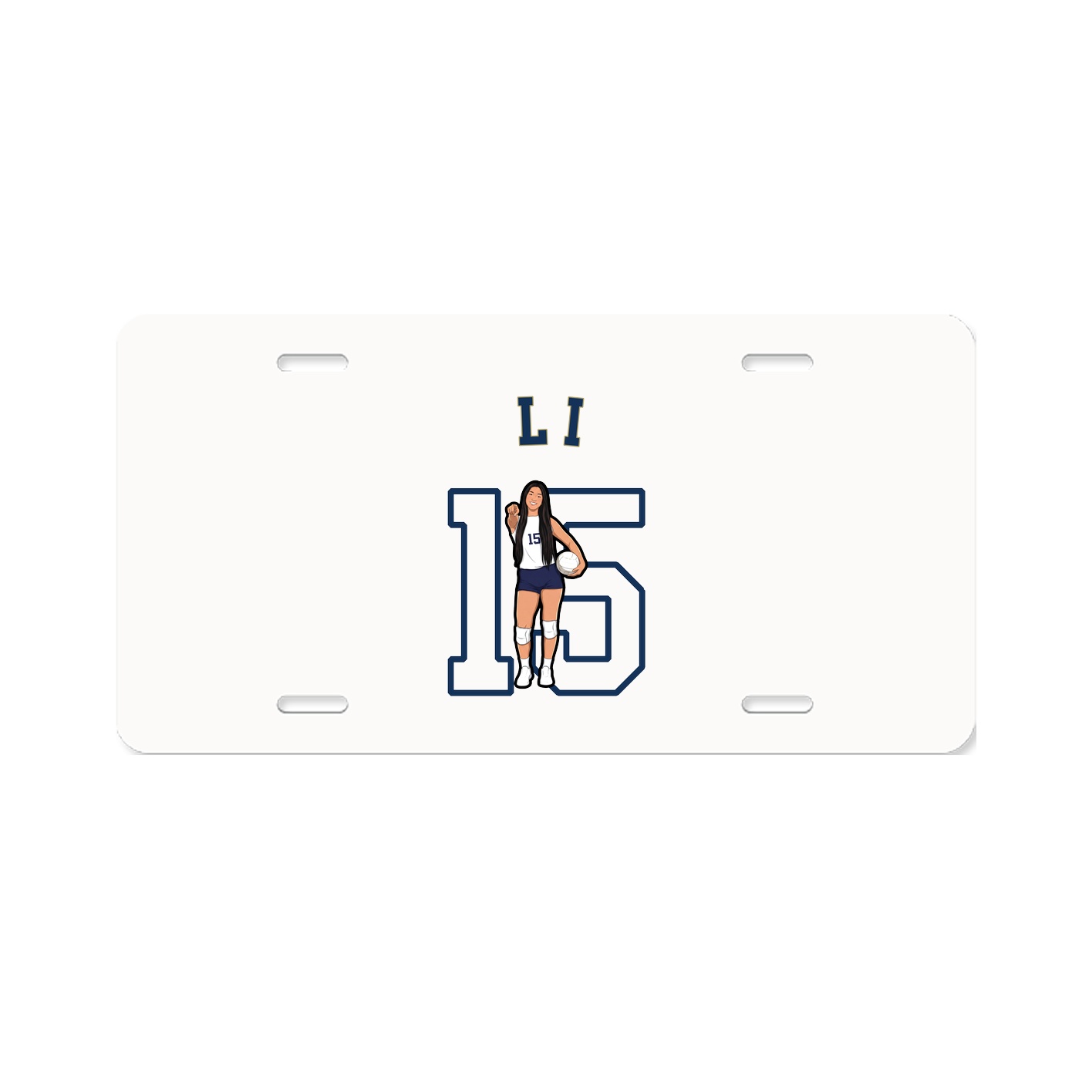 License Plate — Shirsey Arch in Classic