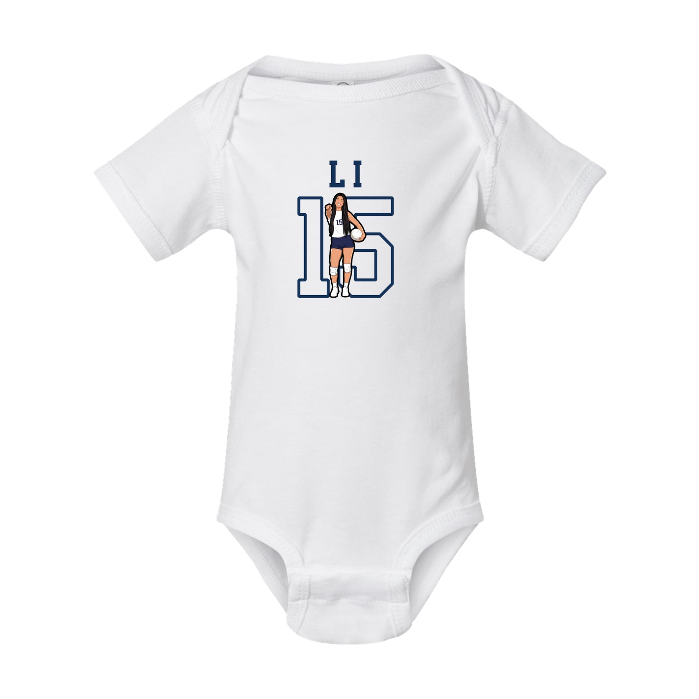 Baby Onesie — Shirsey in White