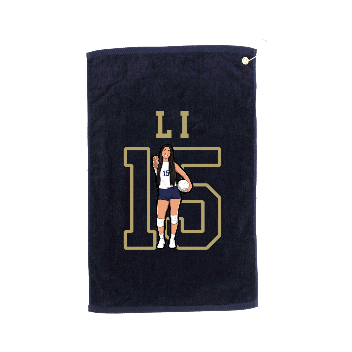 Golf Towel — Shirsey in Navy