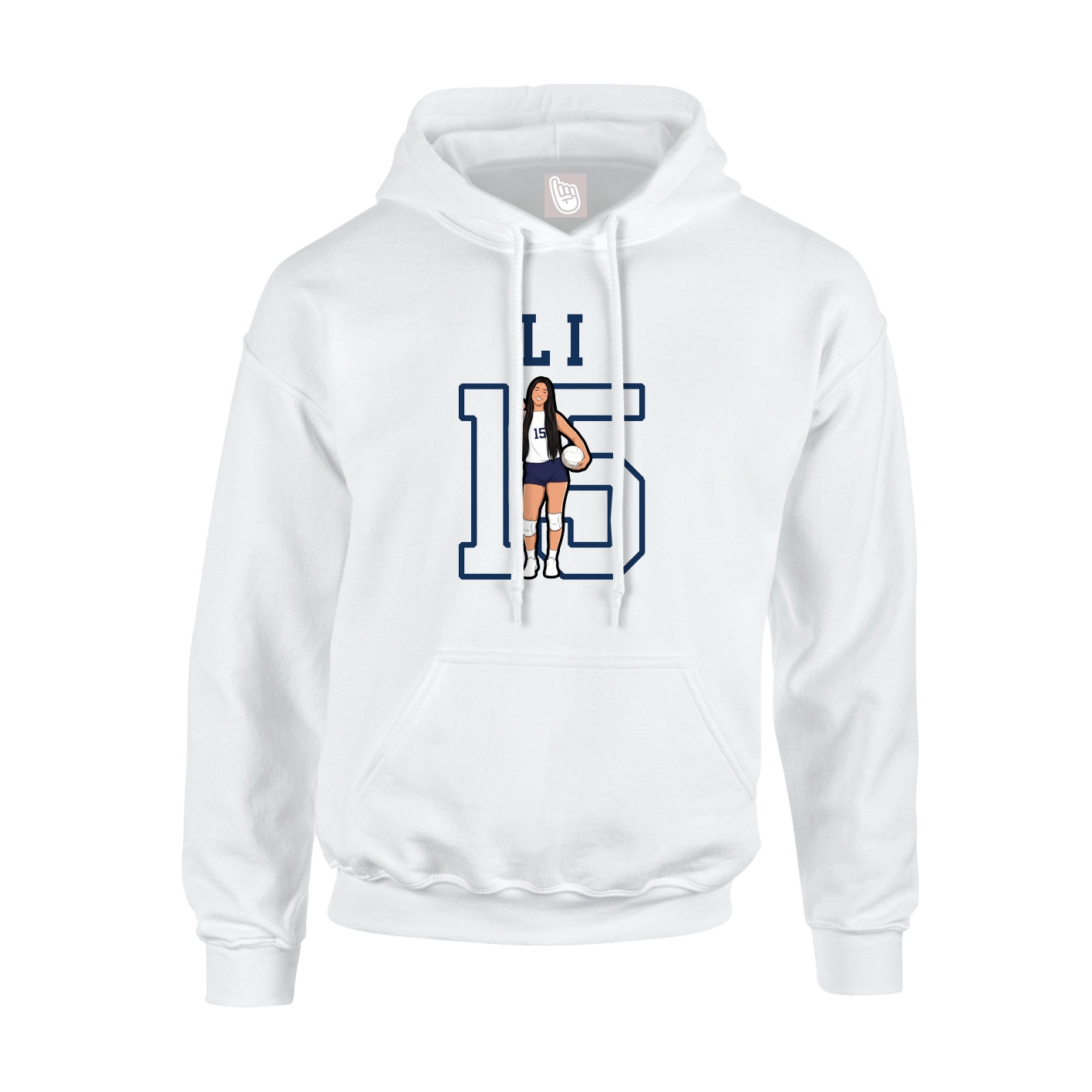 Youth Hoodie — Shirsey in White