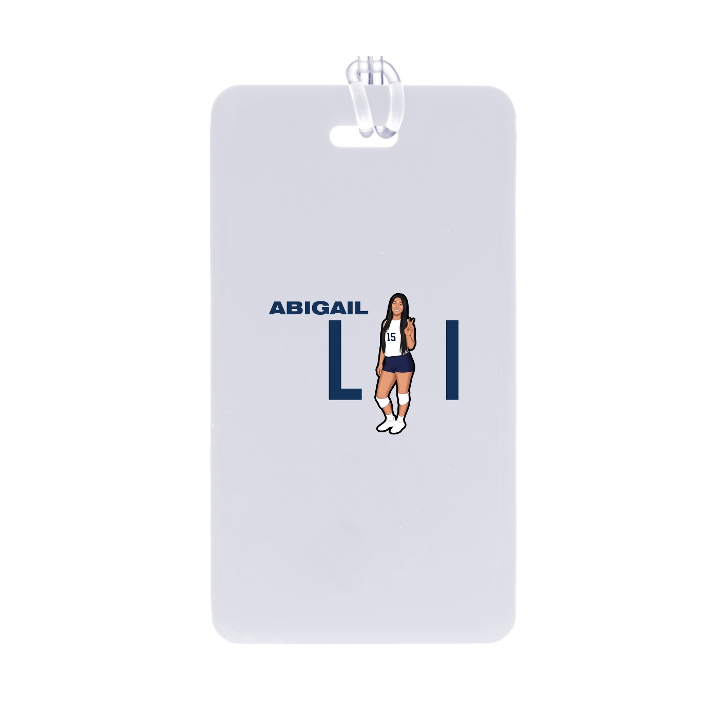 Bag Tag — Player Name in Classic