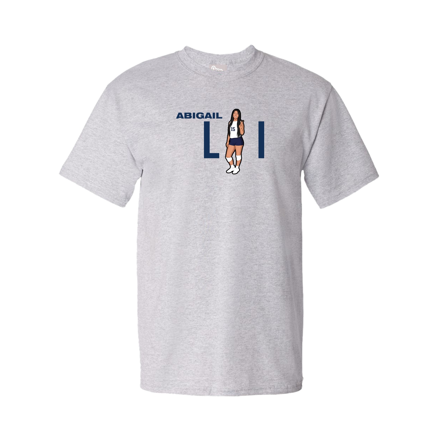 Tee — Player Name in Grey
