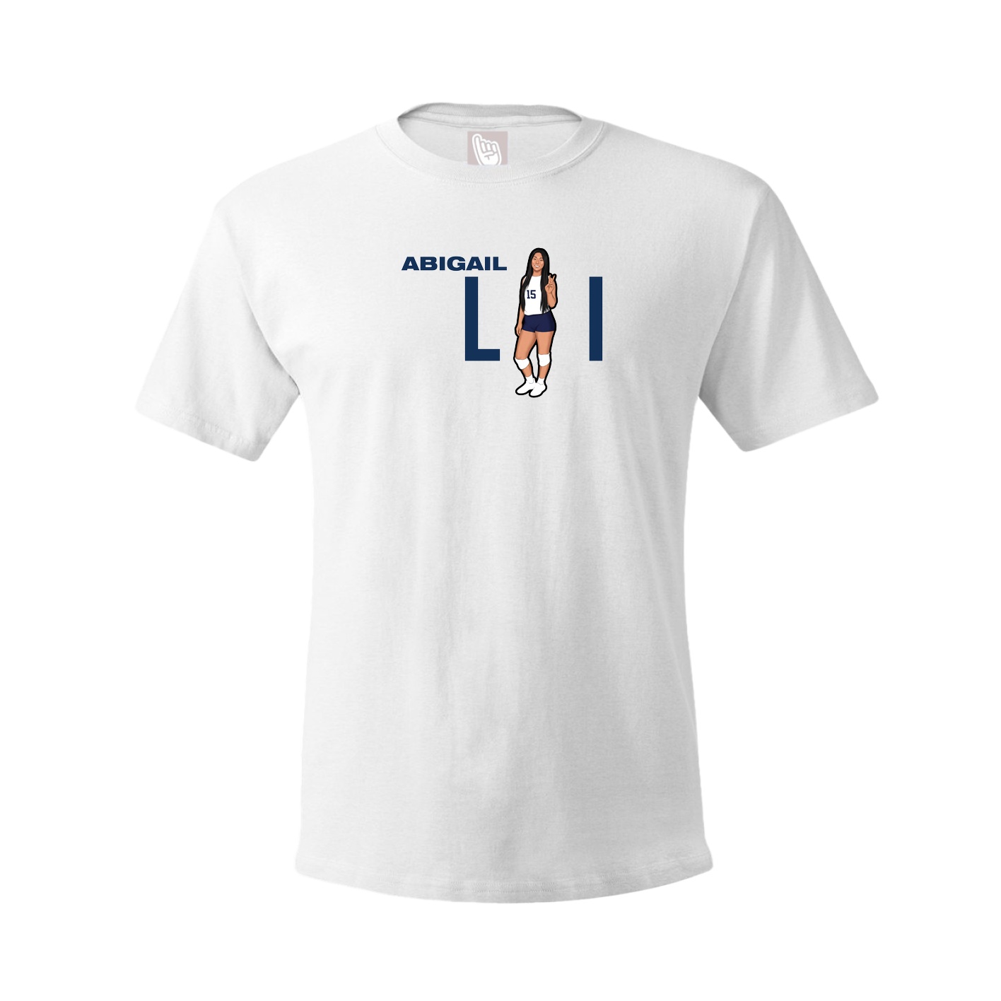 Youth Tee — Player Name in White