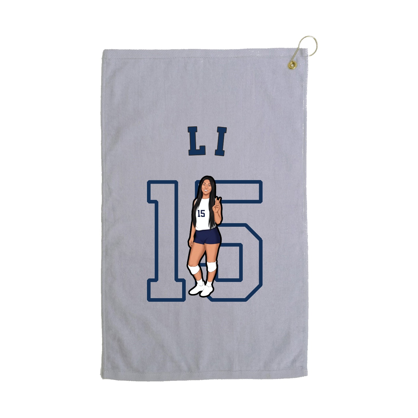 Golf Towel — Shirsey Arch in Grey