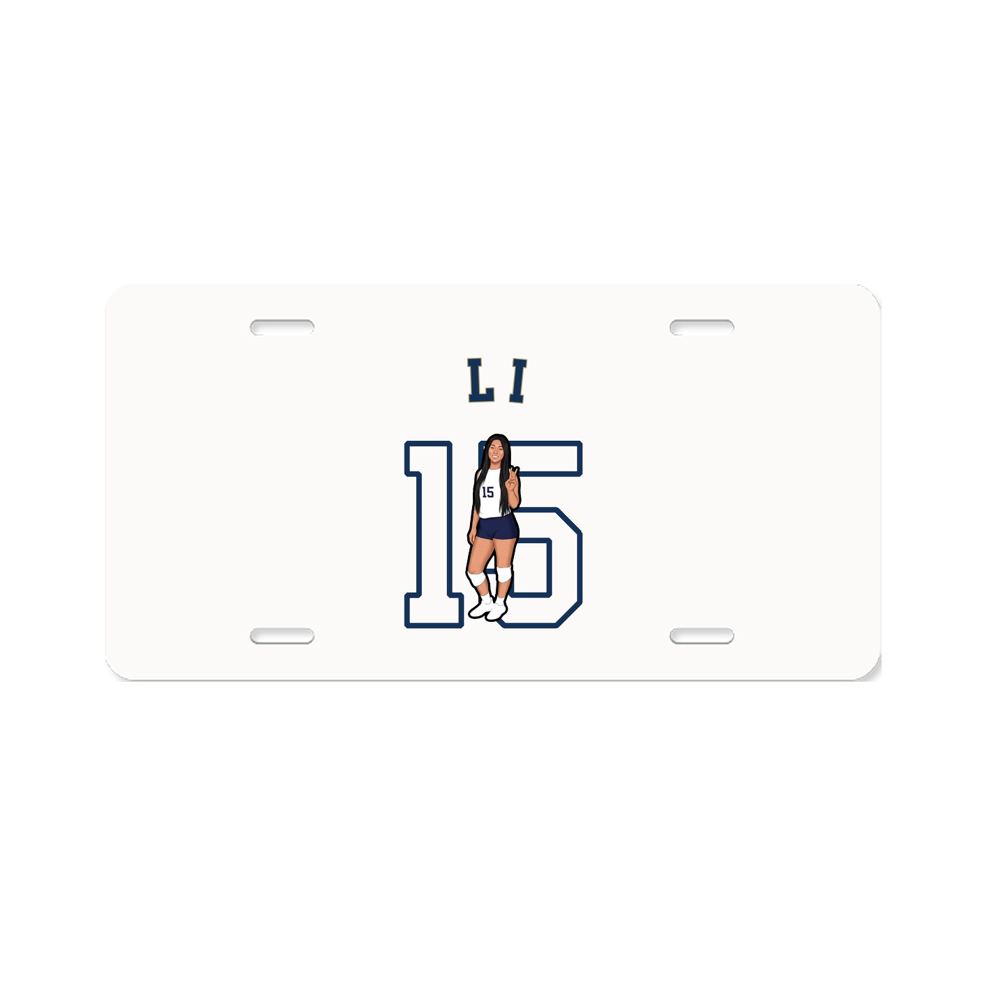 License Plate — Shirsey Arch in Classic