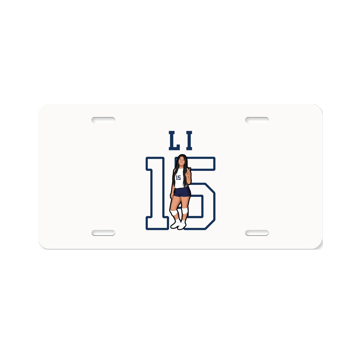 License Plate — Shirsey in Classic