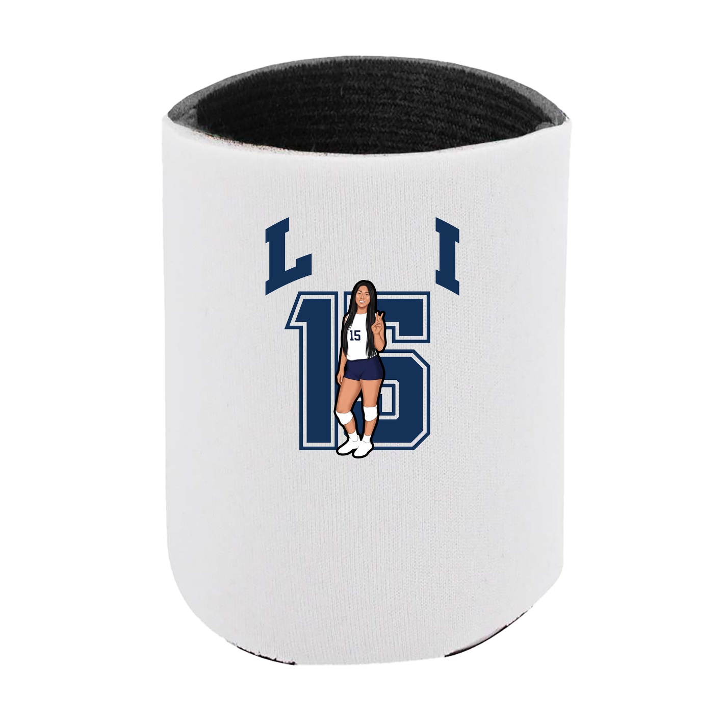 Can Holder — Number in White