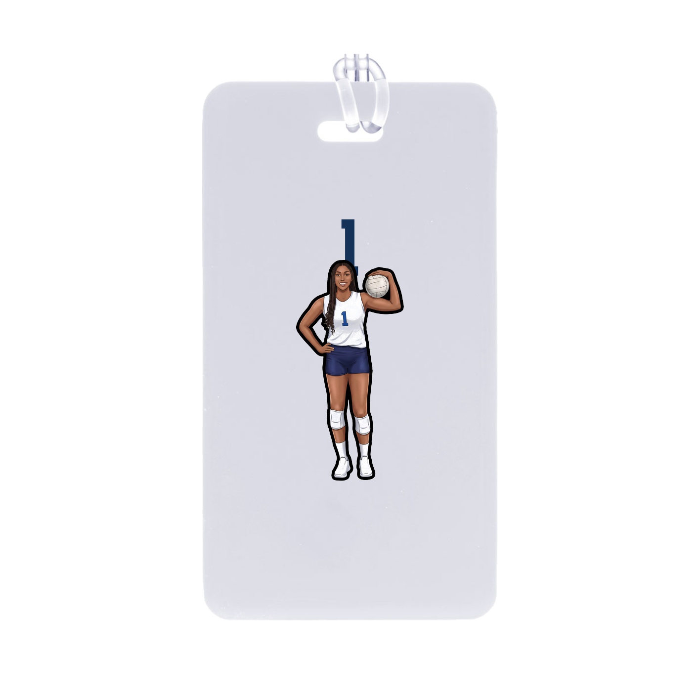 Bag Tag — Number Top in Classic