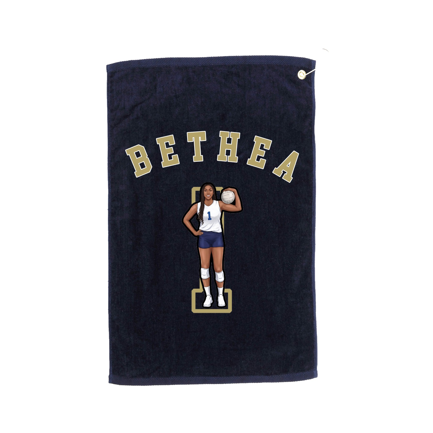 Golf Towel — Shirsey Arch in Navy