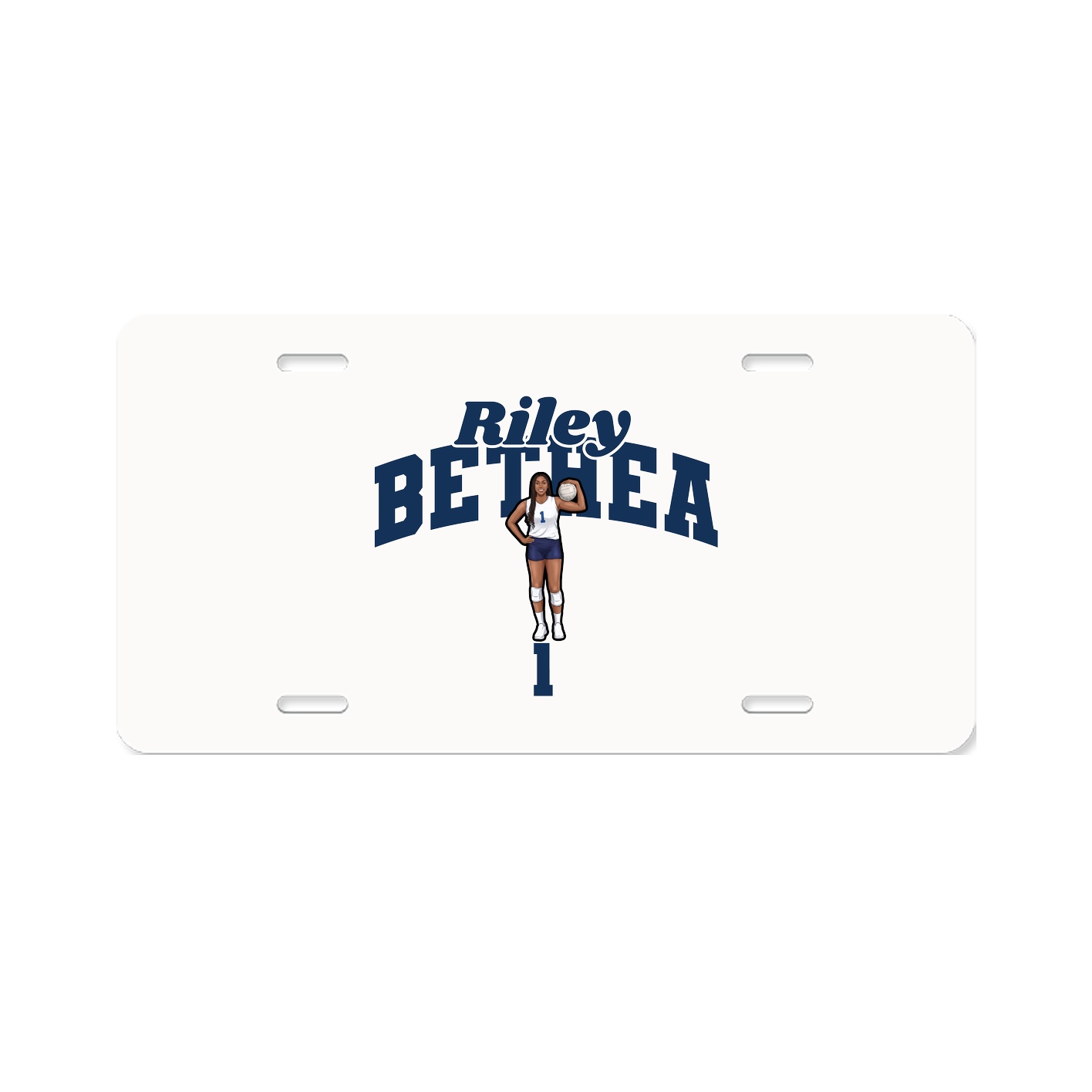 License Plate — Signature Arch in Classic