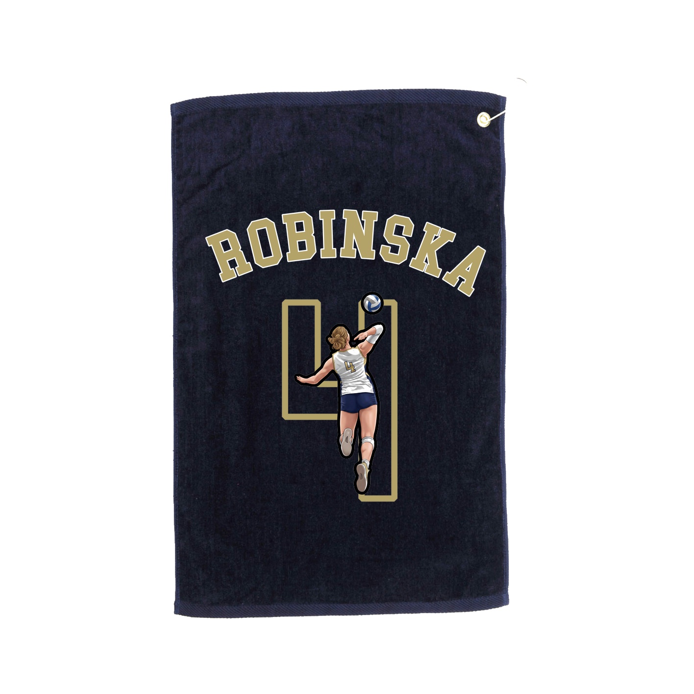 Golf Towel — Shirsey Arch in Navy