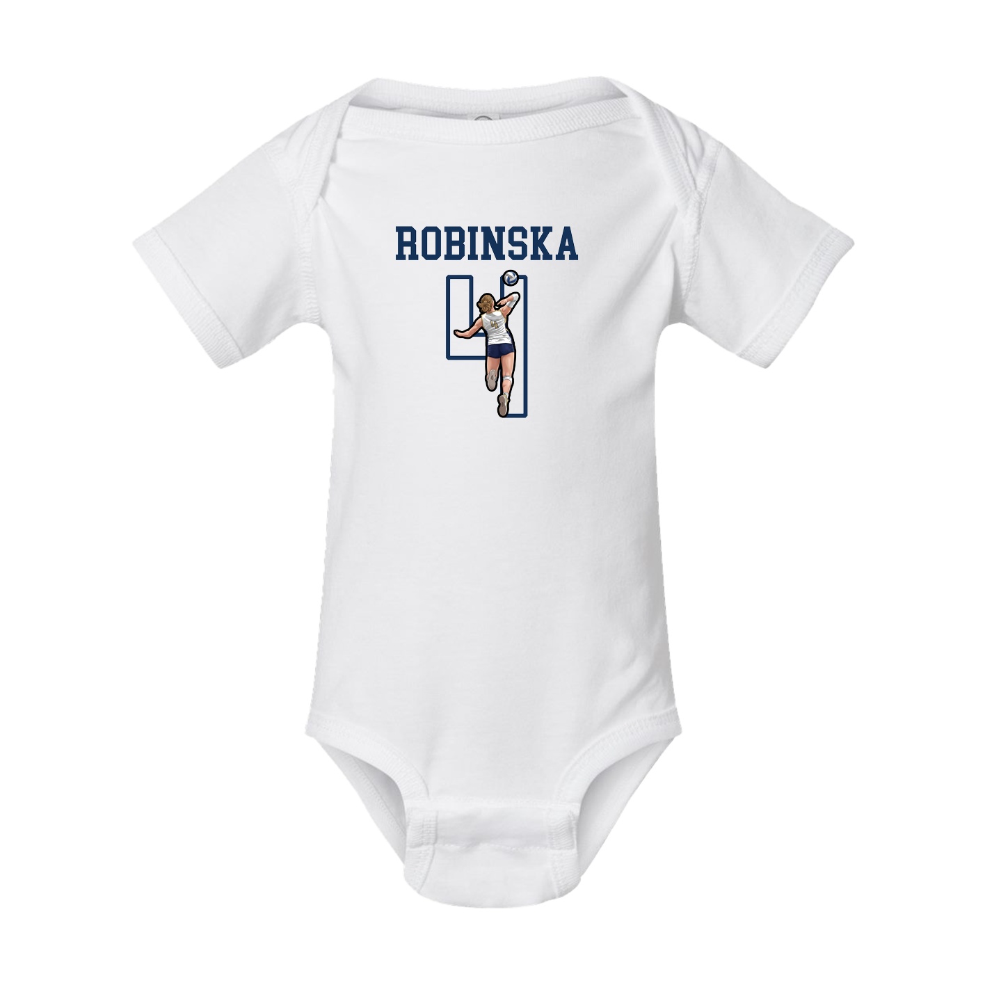 Baby Onesie — Shirsey in White