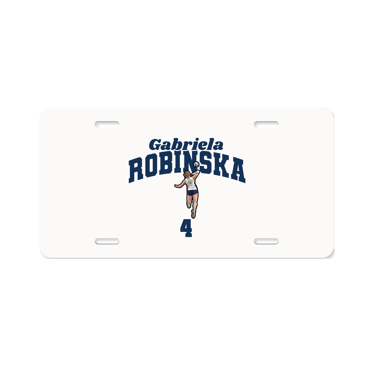 License Plate — Signature Arch in Classic