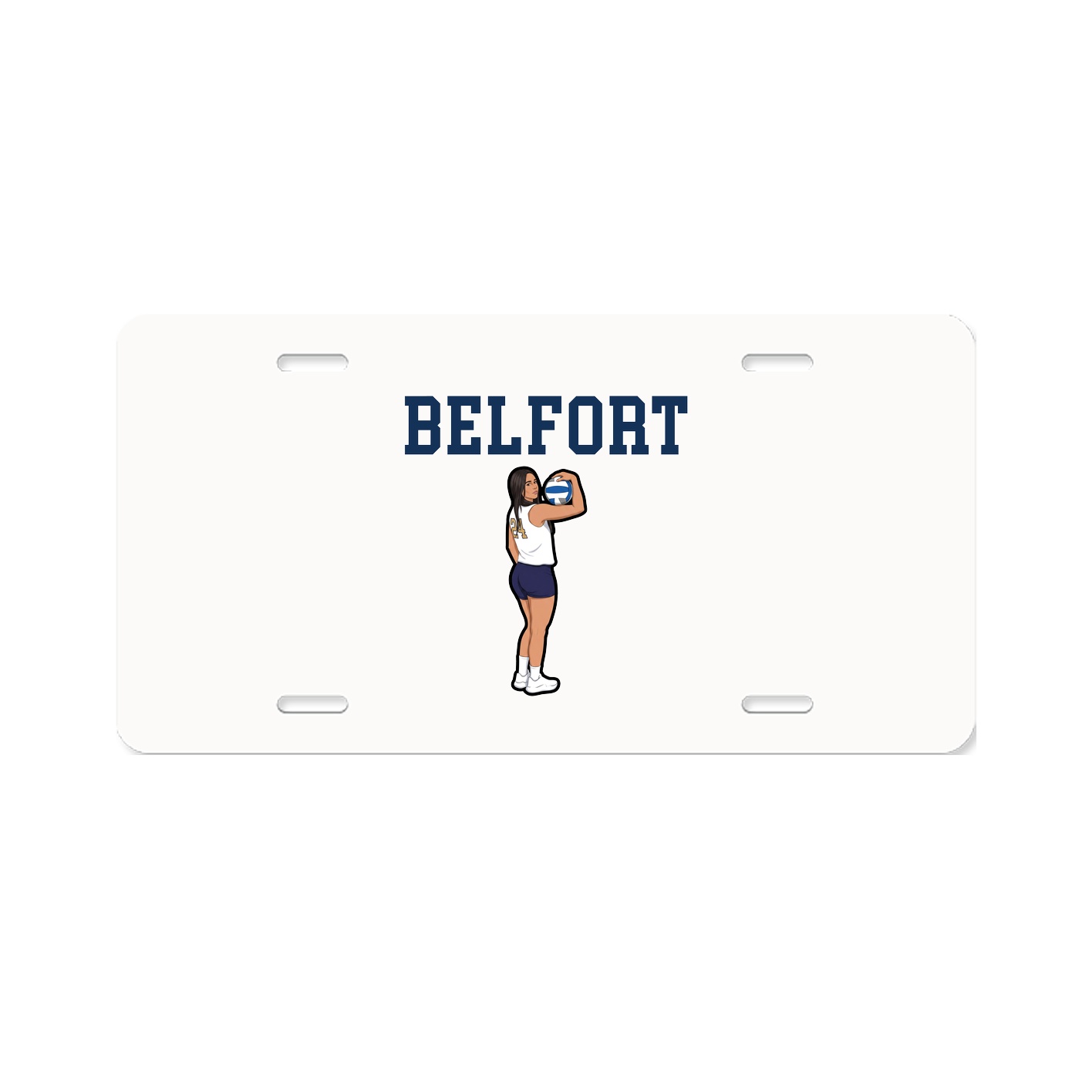 License Plate — Shirsey in Classic