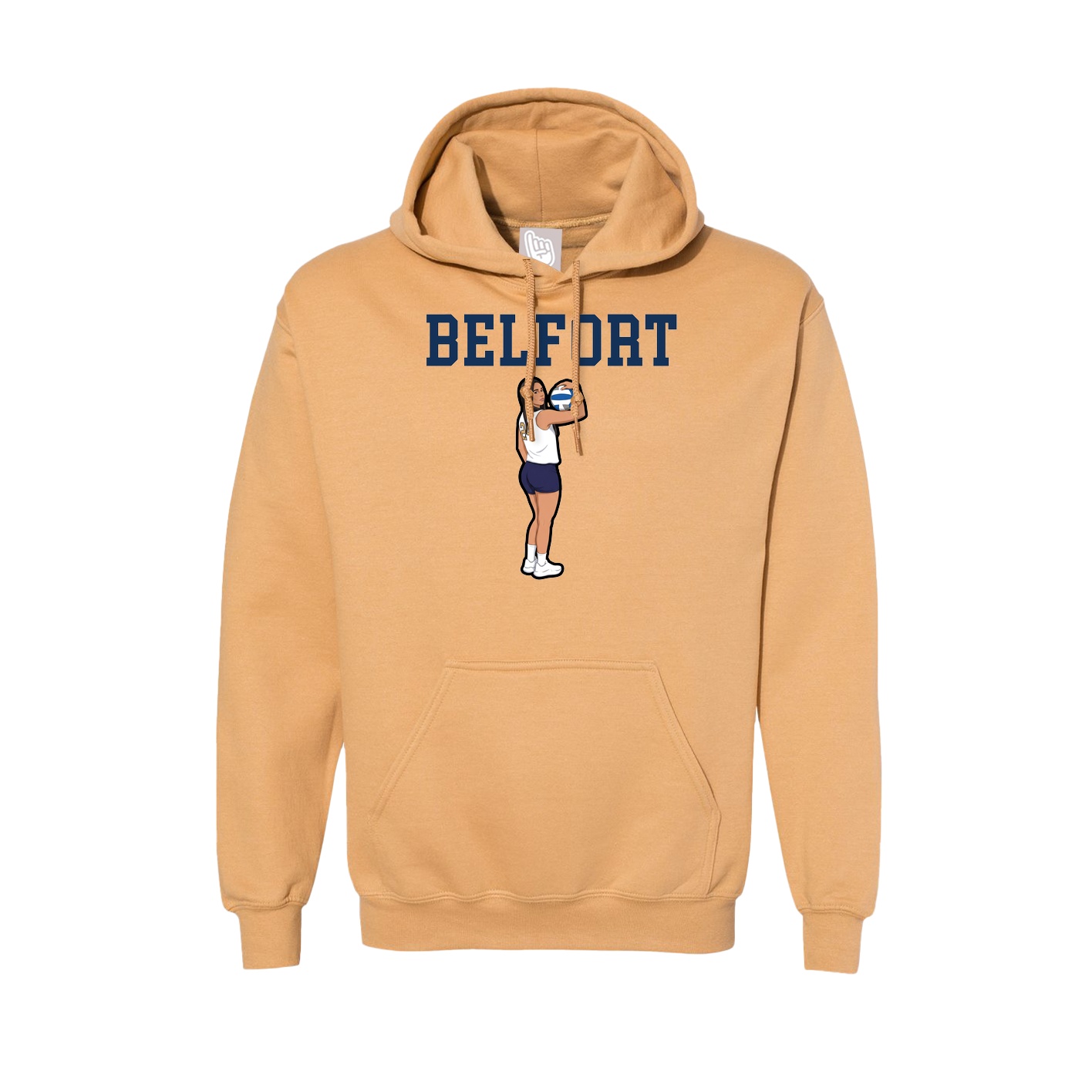 Hoodie — Shirsey in Vegas Gold