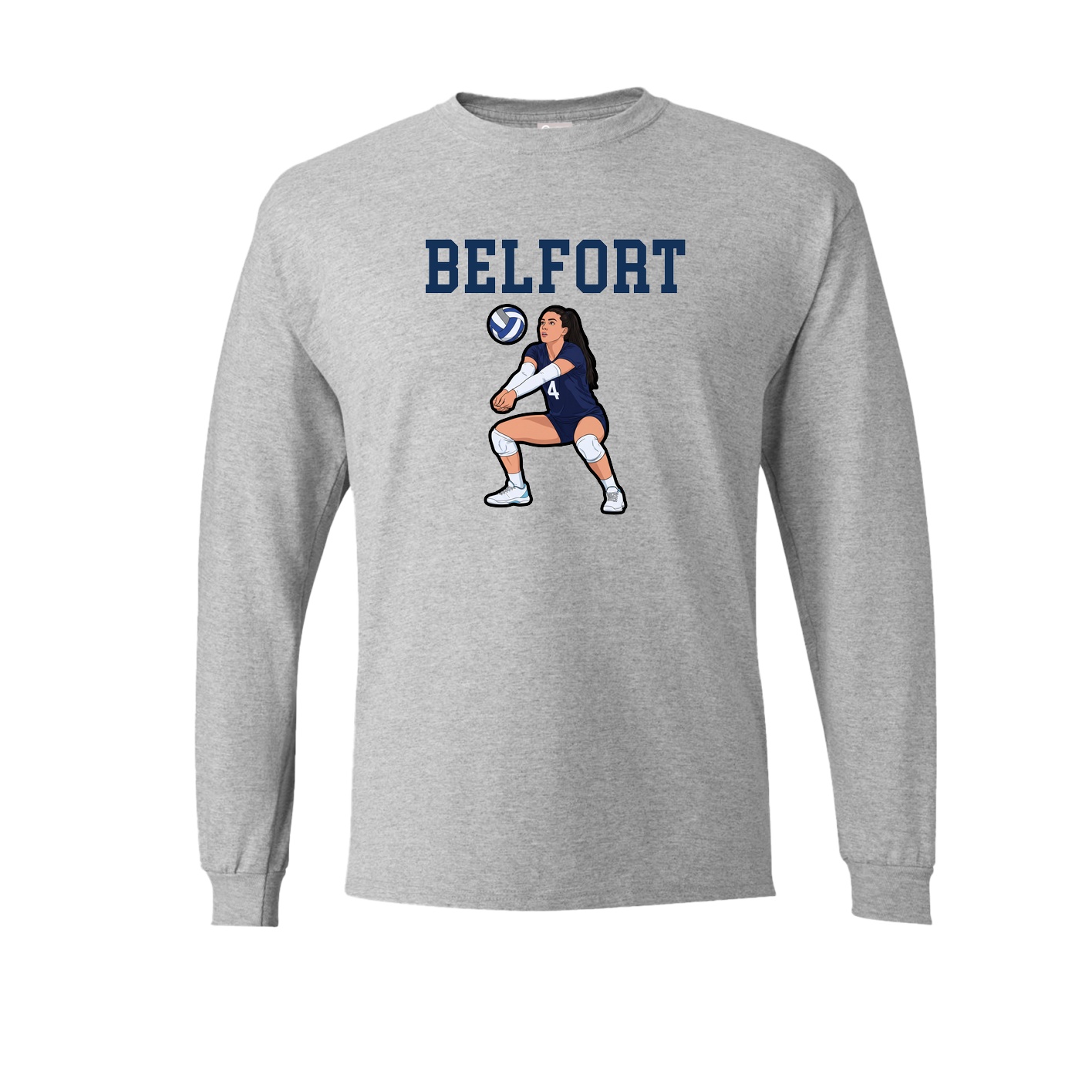 Long Sleeve Tee — Shirsey in Grey