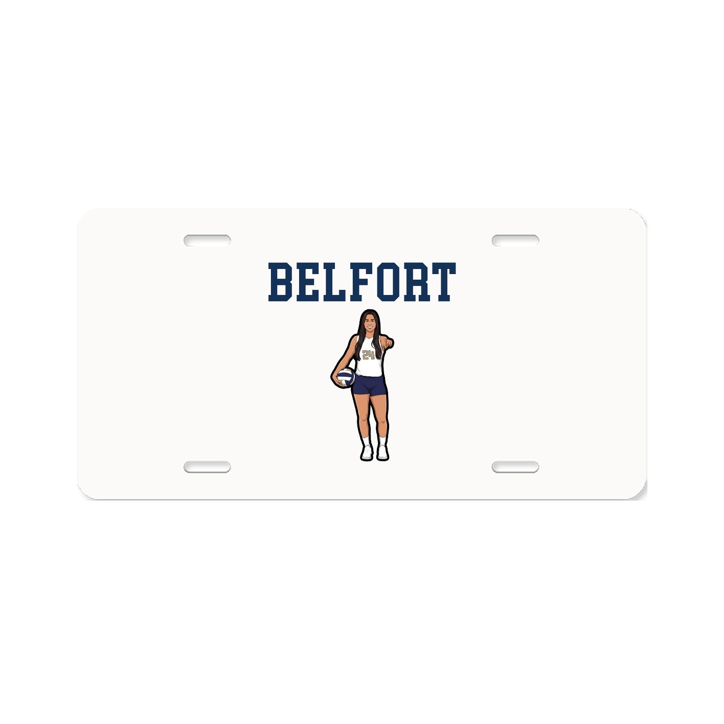License Plate — Shirsey in Classic