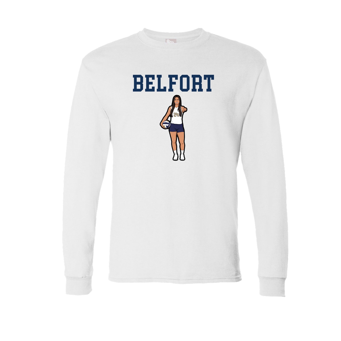 Long Sleeve Tee — Shirsey in White