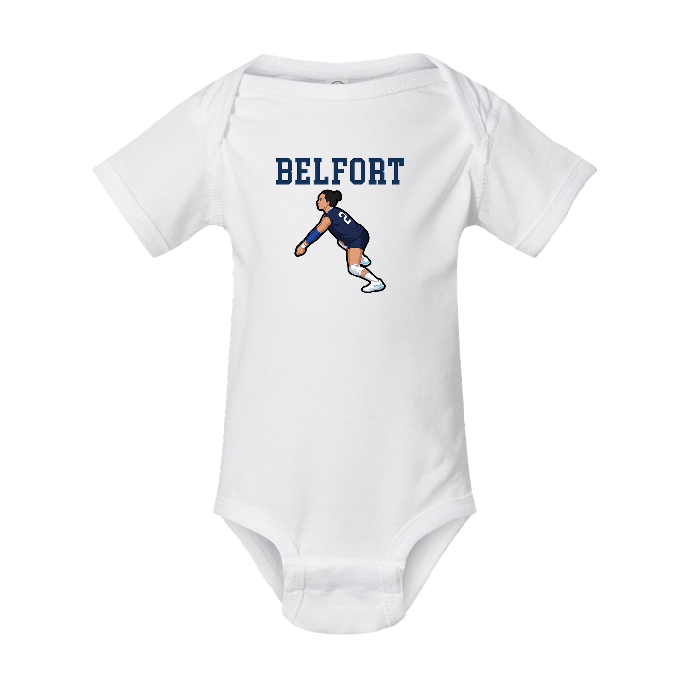 Baby Onesie — Shirsey in White