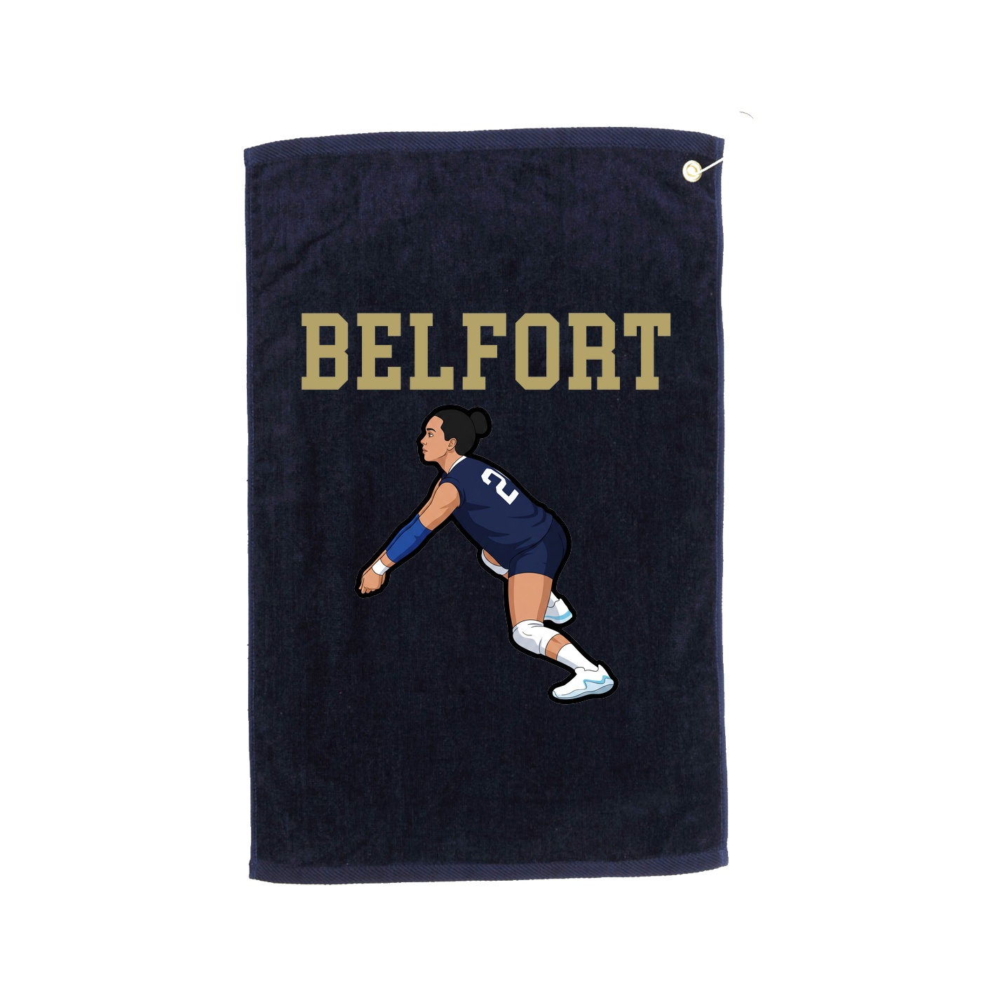 Golf Towel — Shirsey in Navy