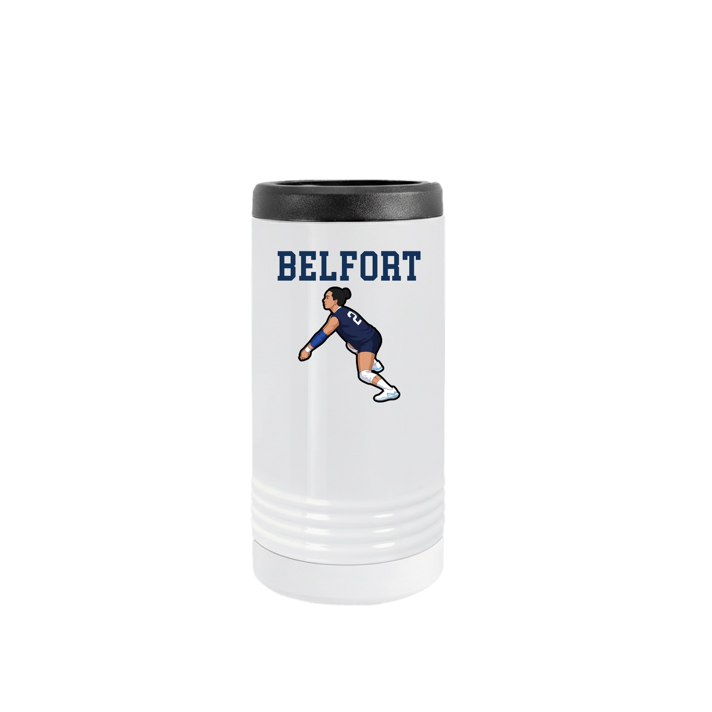 Slim Beverage Holder — Shirsey in White