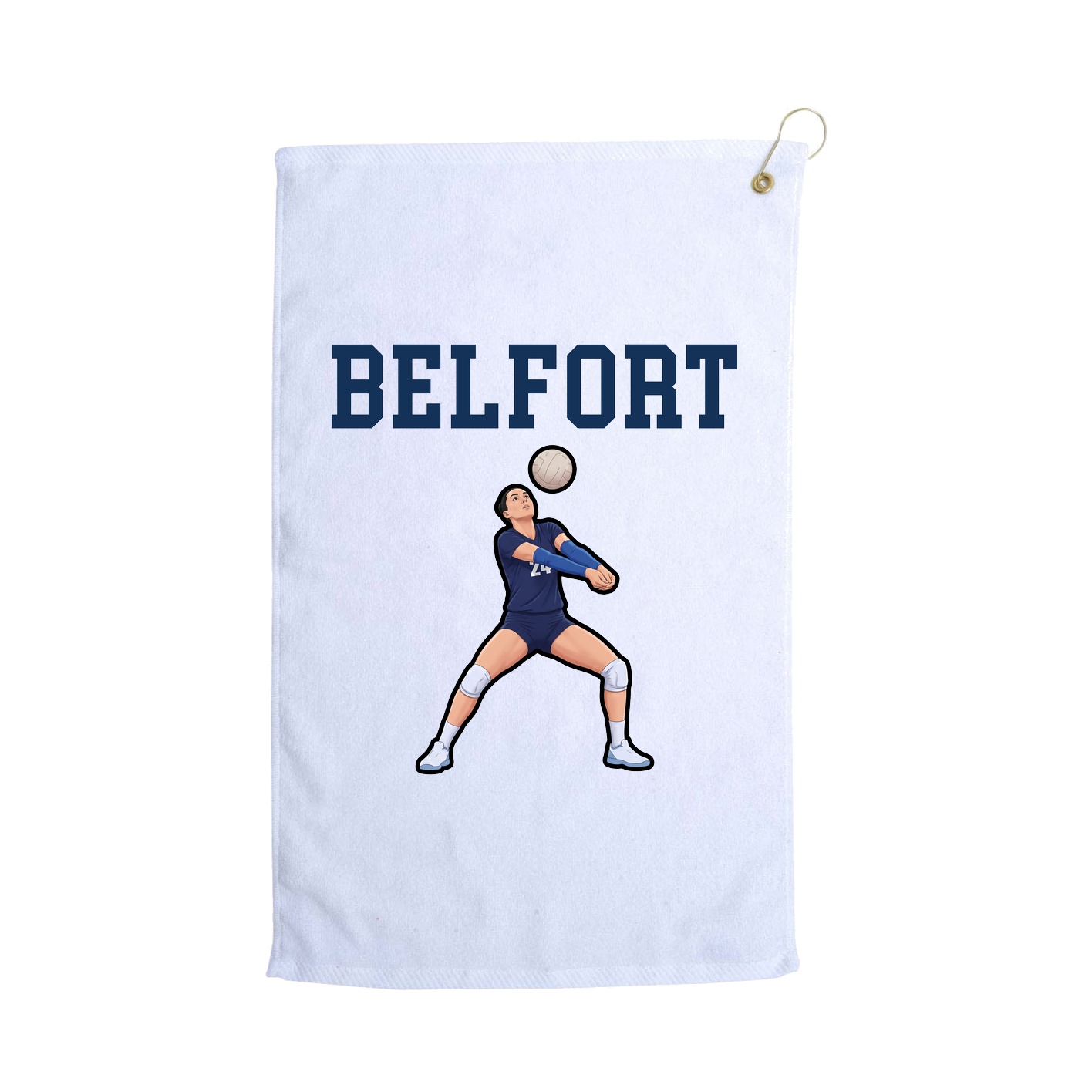 Golf Towel — Shirsey in White