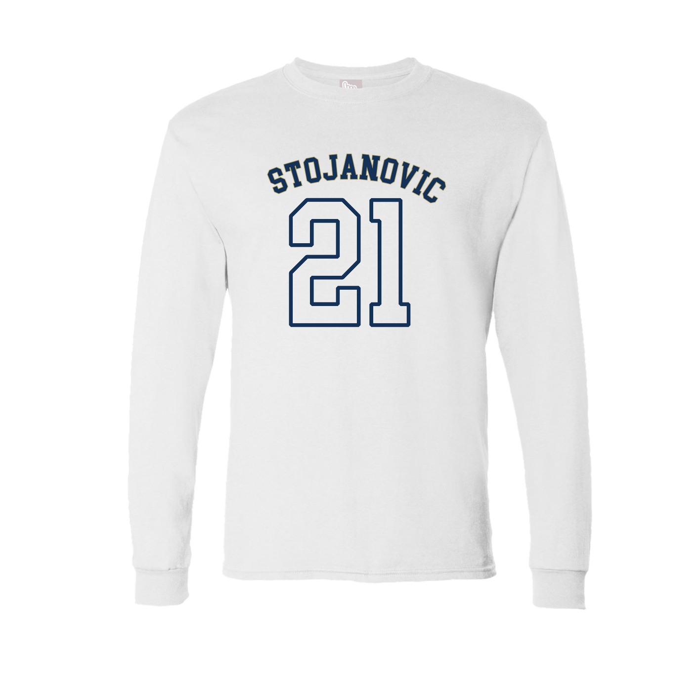 Long Sleeve Tee — Shirsey Arch in White