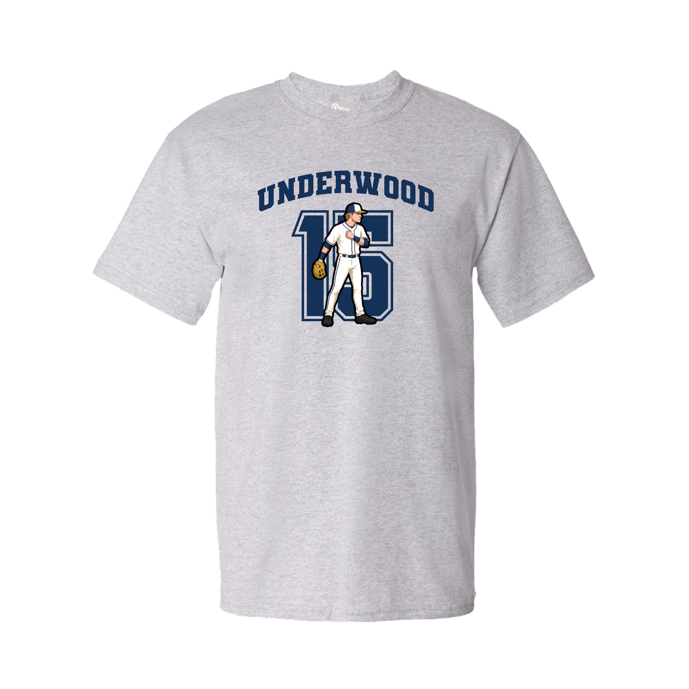 Tee — Number in Grey