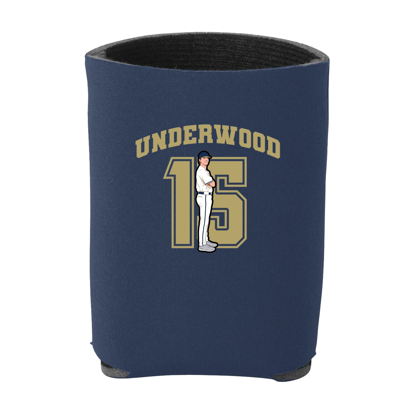 Can Holder — Number in Navy