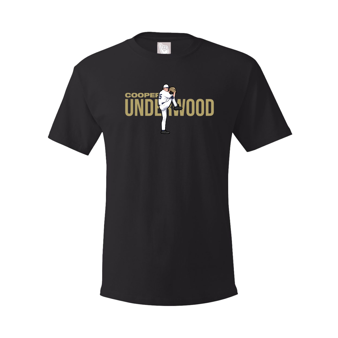 Youth Tee — Player Name in Black