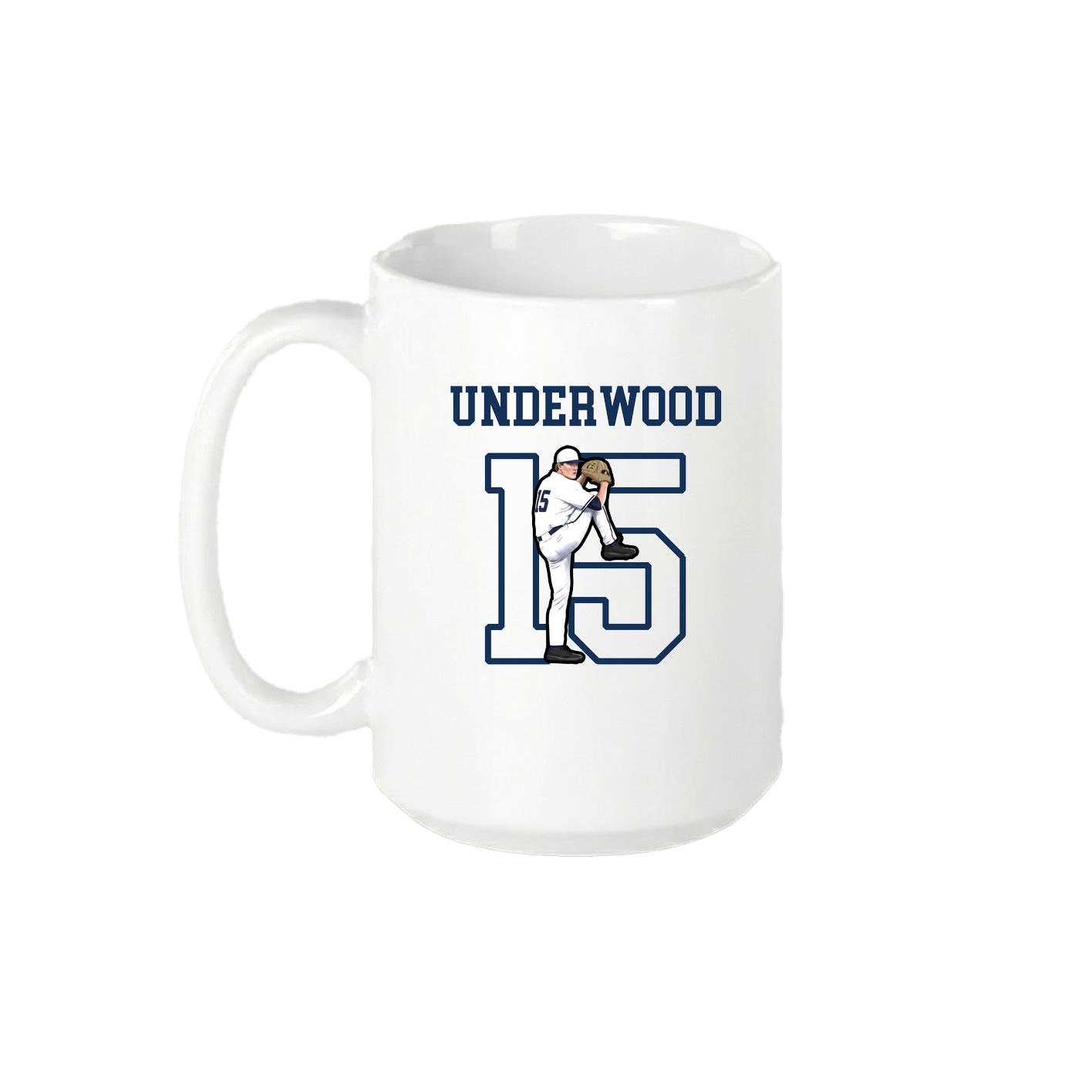 15oz Coffee Mug — Shirsey in White