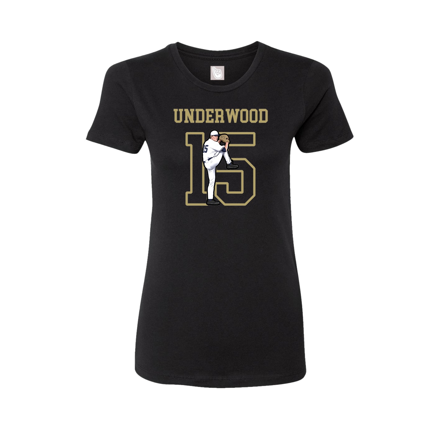 Fitted Women's Tee — Shirsey in Black