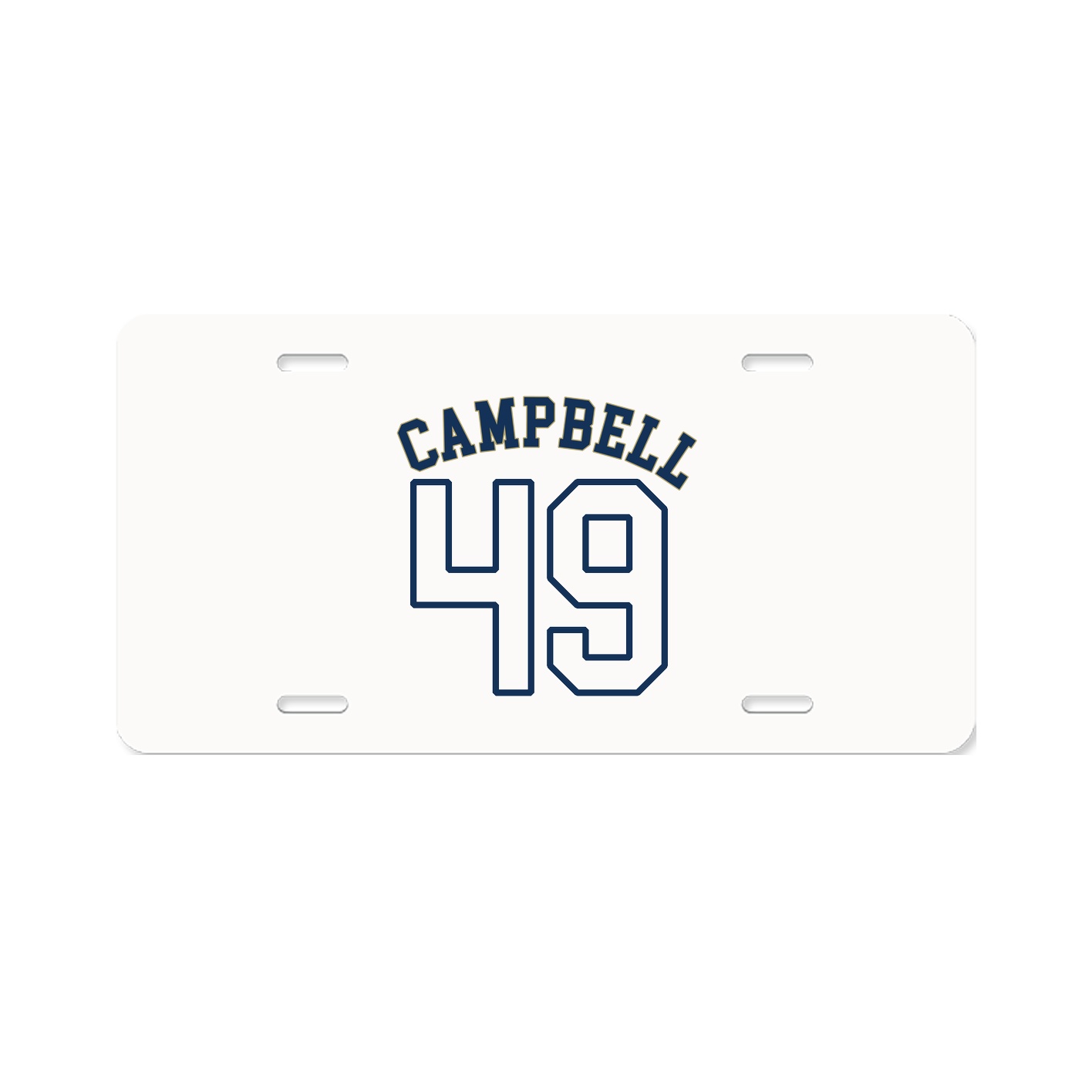 License Plate — Shirsey Arch in Classic