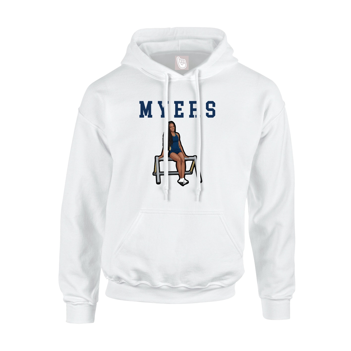 Youth Hoodie — Shirsey in White