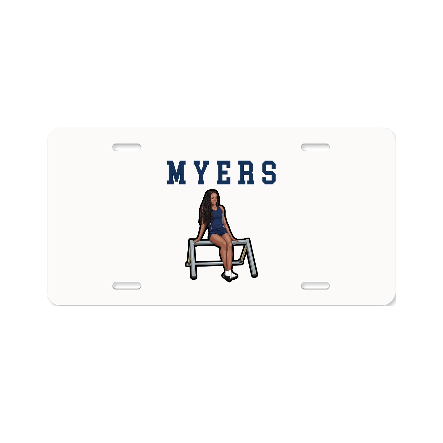 License Plate — Shirsey in Classic