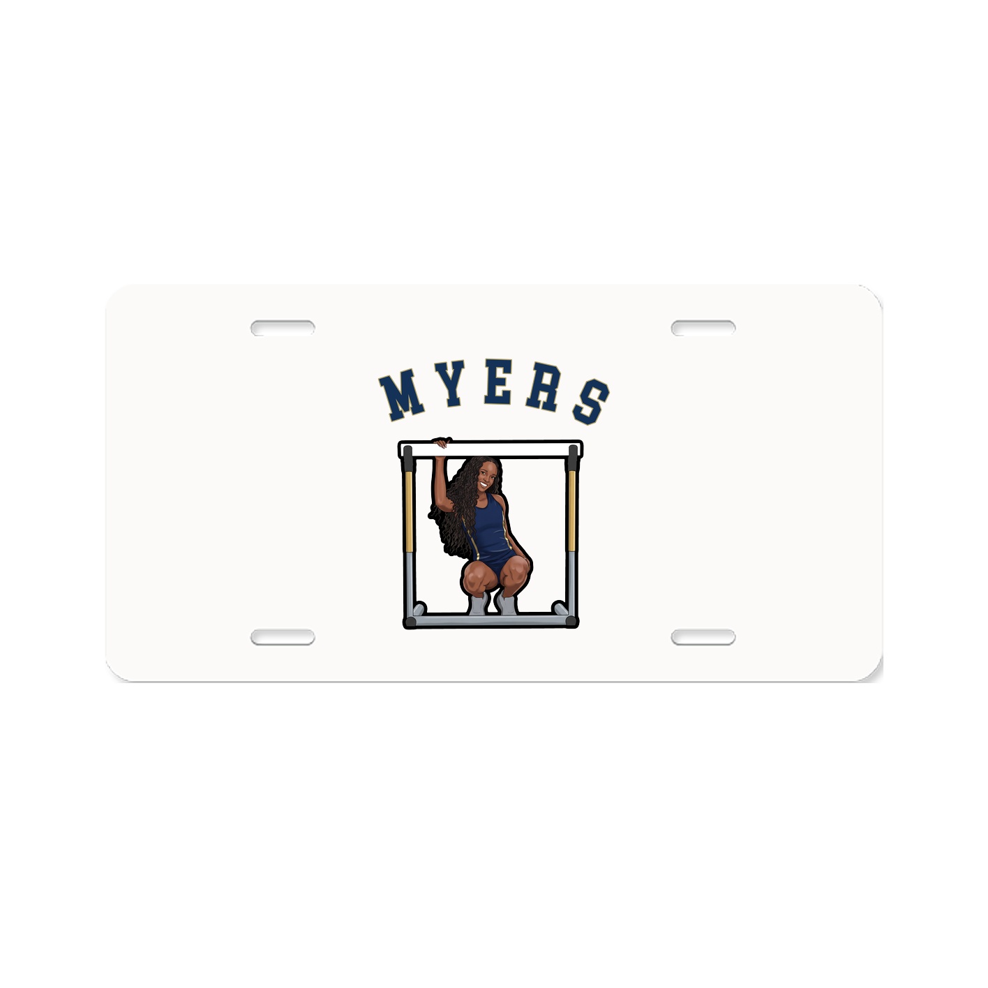 License Plate — Shirsey Arch in Classic
