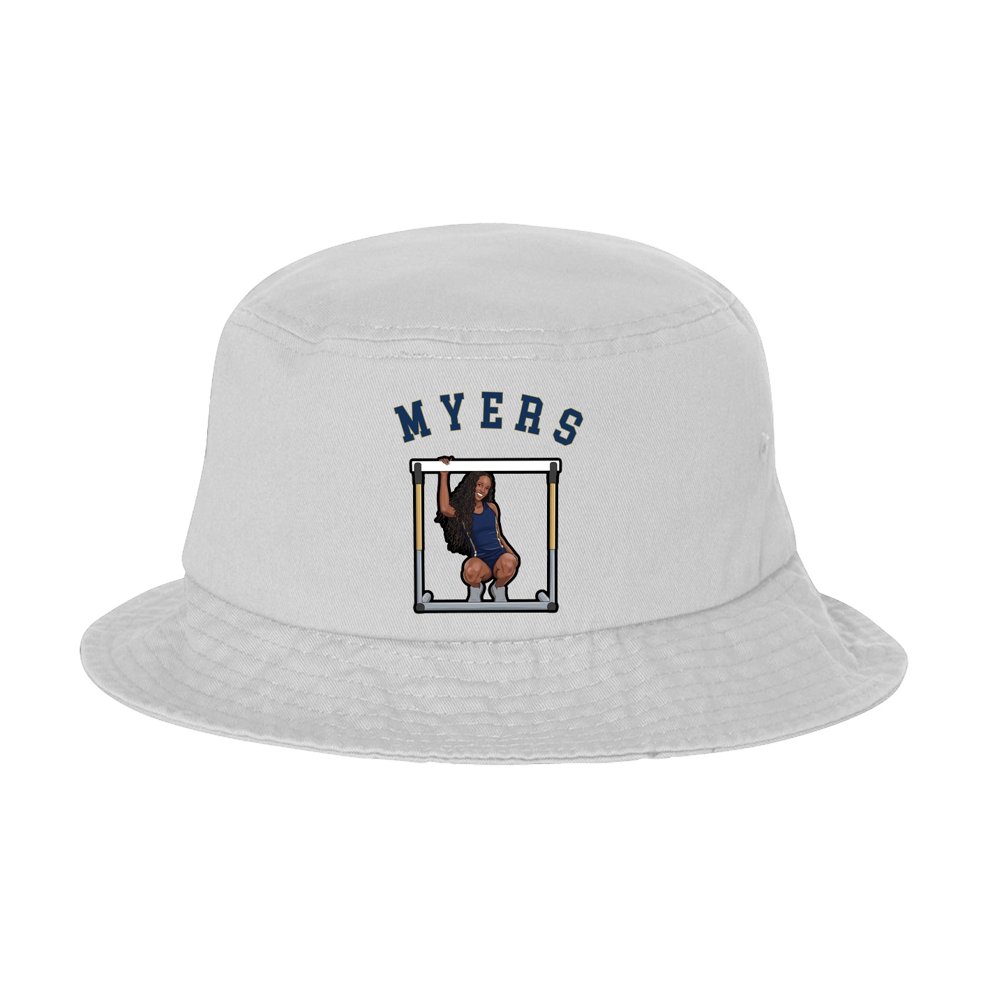 Bucket Cap — Shirsey Arch in White