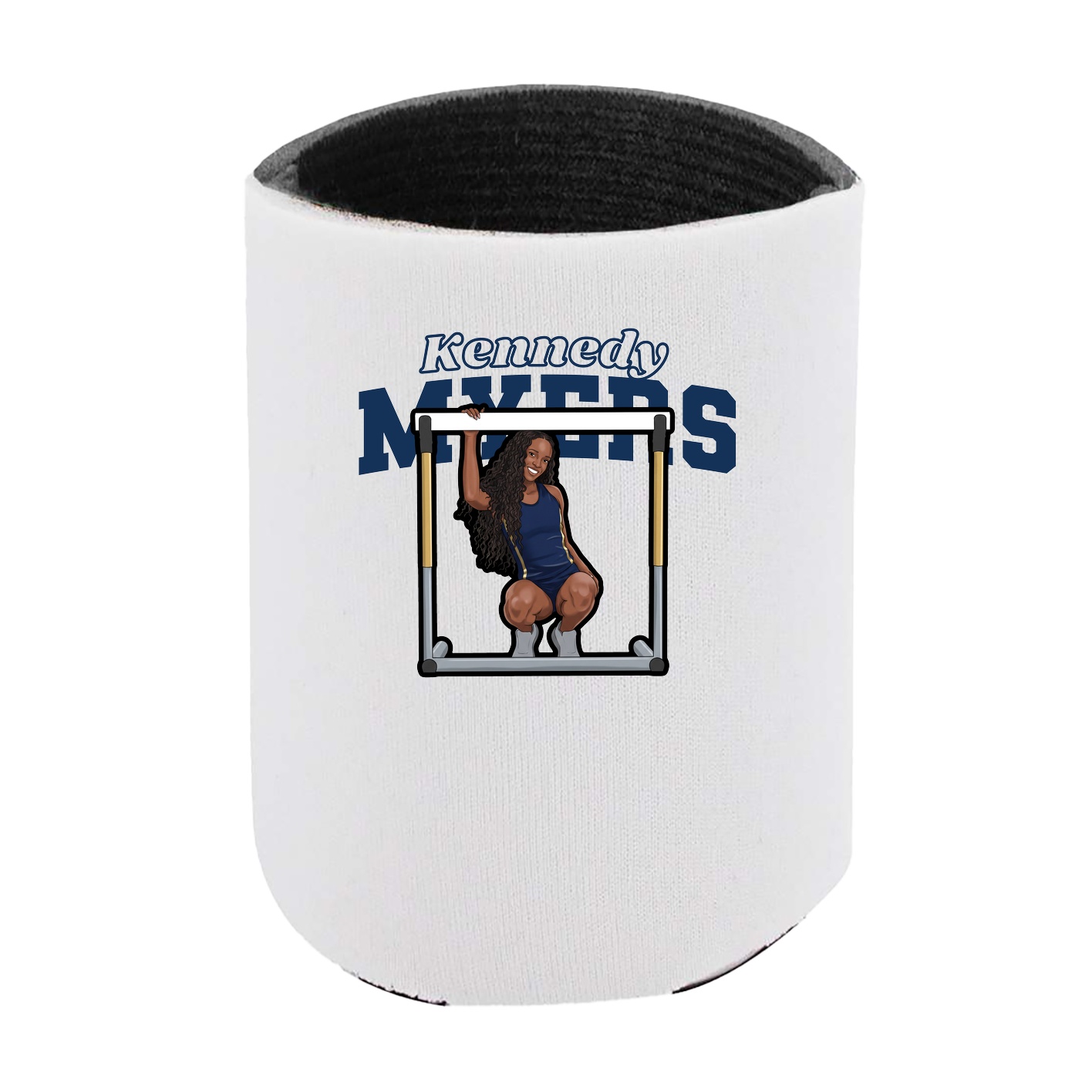 Can Holder — Name Arch in White