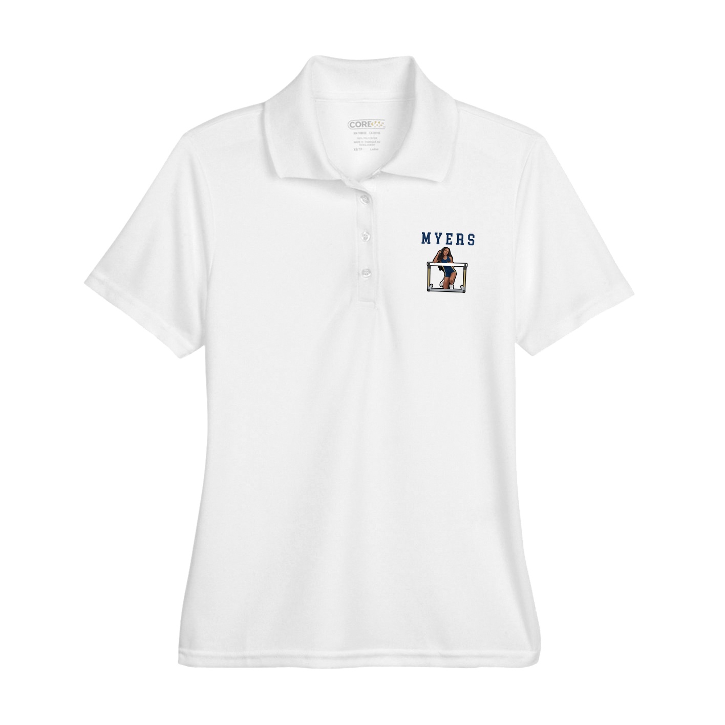 Womens Performance Polo — Shirsey in White