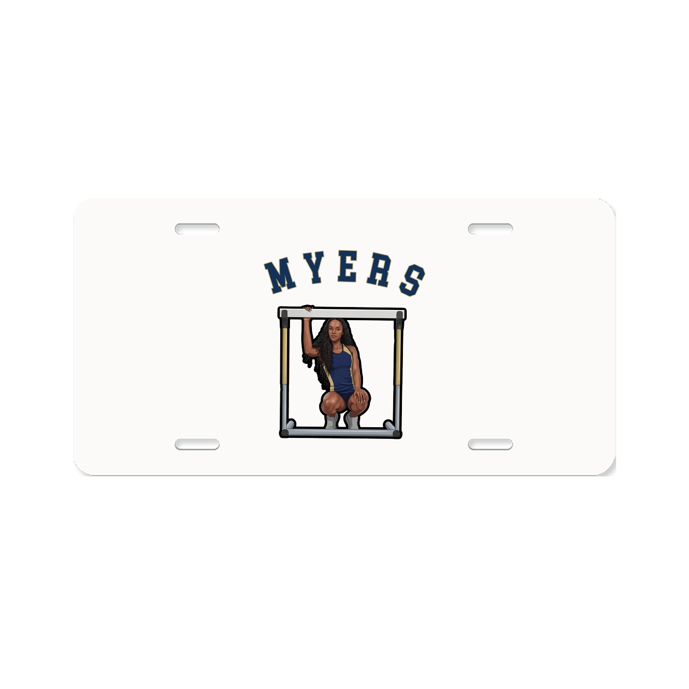 License Plate — Shirsey Arch in Classic