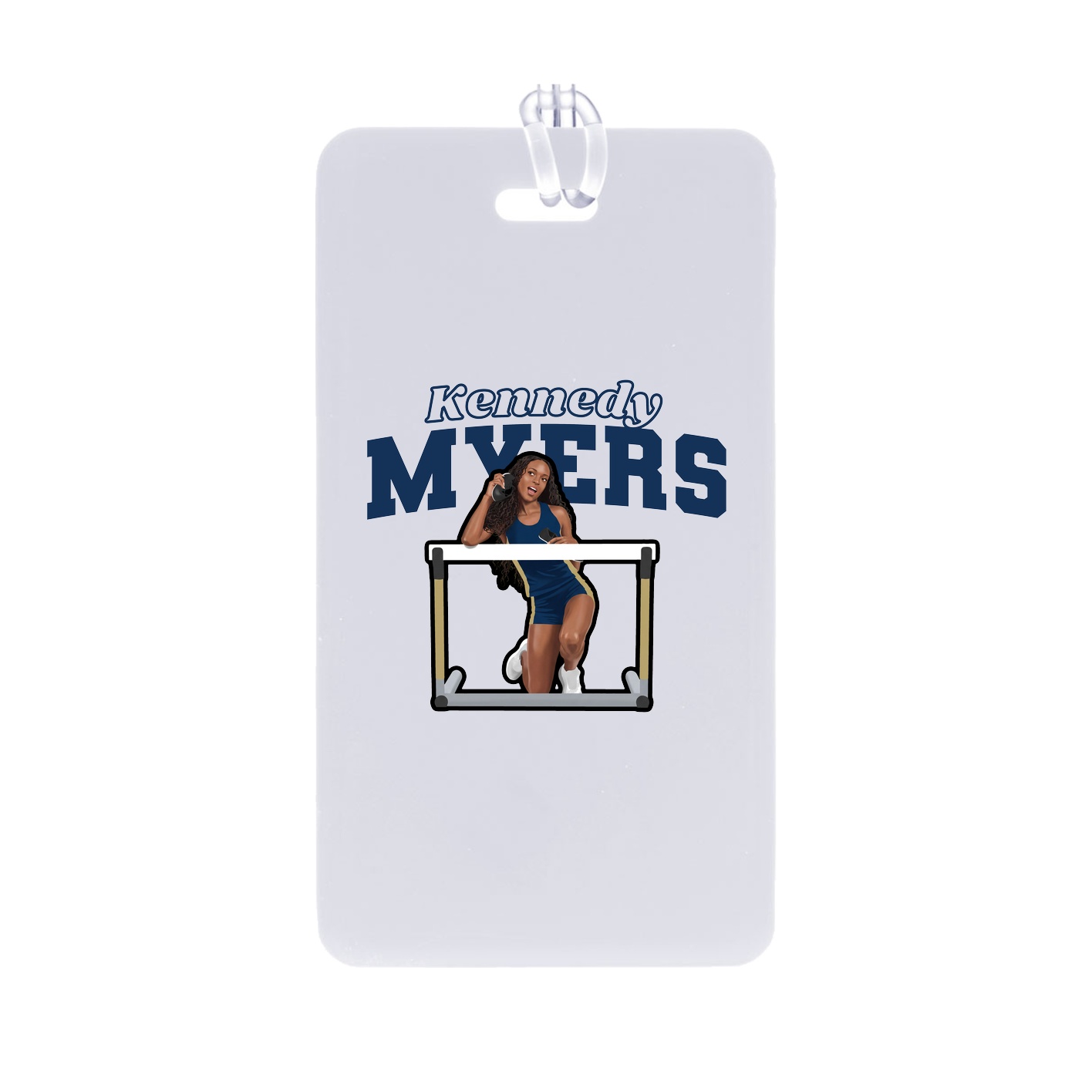 Bag Tag — Name Arch in Classic